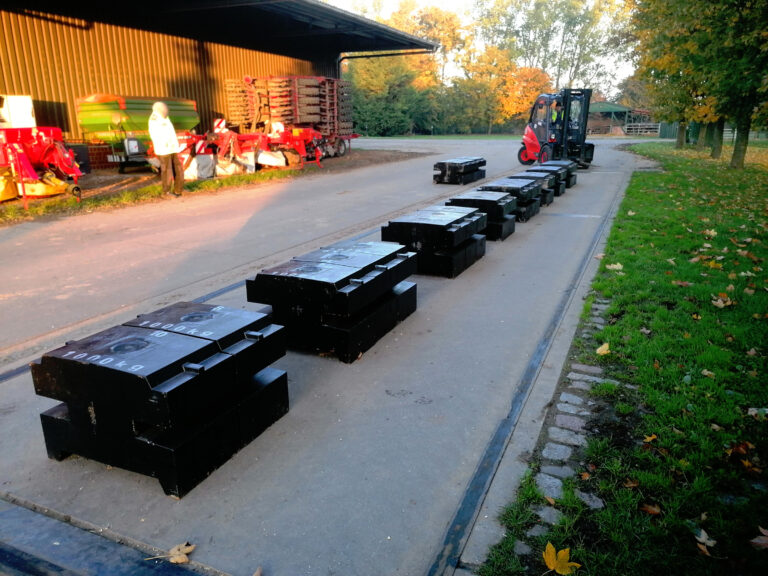 Auflasten bis 25 Tonnen