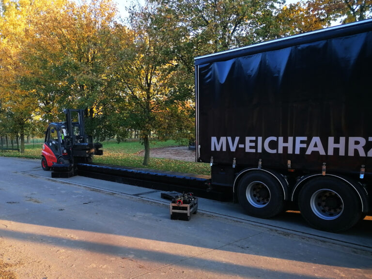 50 Tonnen auf der Waage