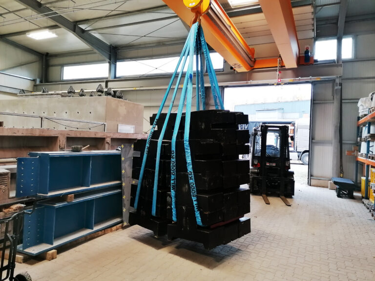 Kranprüfung 22t (20t + 10% Überlast)